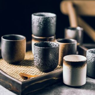 Tasse à café japonais en céramique
